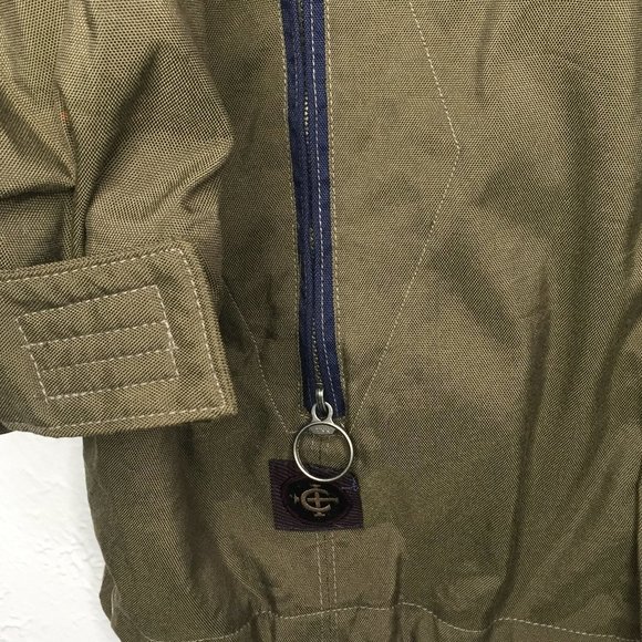 Columbia Vintage Convert, men's small, army green extended length jacket. - Picture 9 of 14